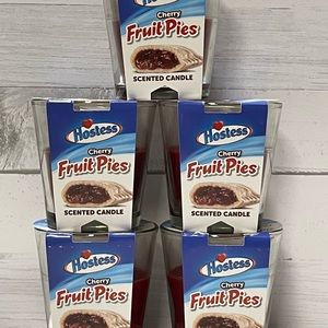 Hostess Cherry Fruit Pies Scented Candle Bundle